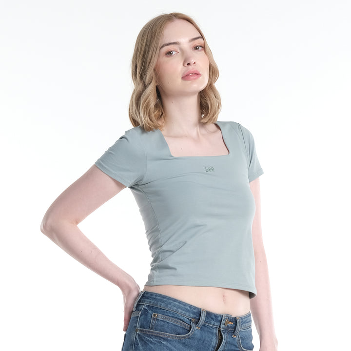 LEE LADIES SQUARE NECK