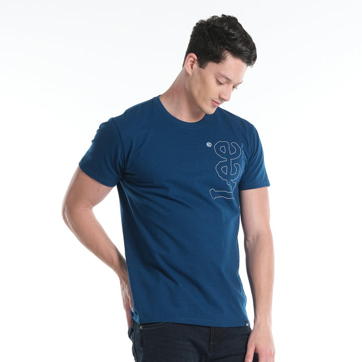 LEE MENS BASIC ROUNDNECK LOGO TEE