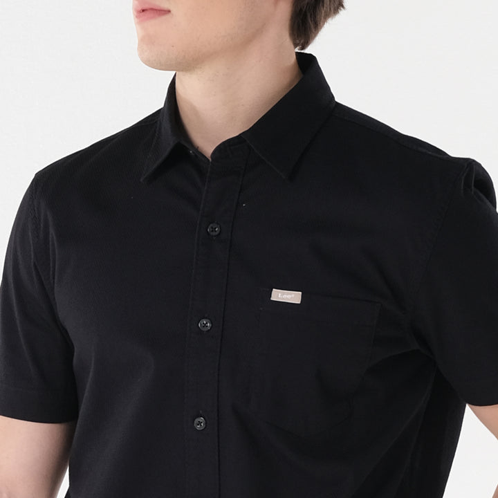 Lee Mens Button Down Woven Polo