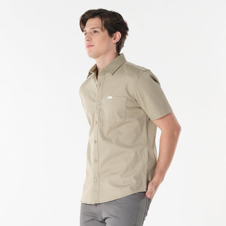 Lee Mens Button Down Woven Polo