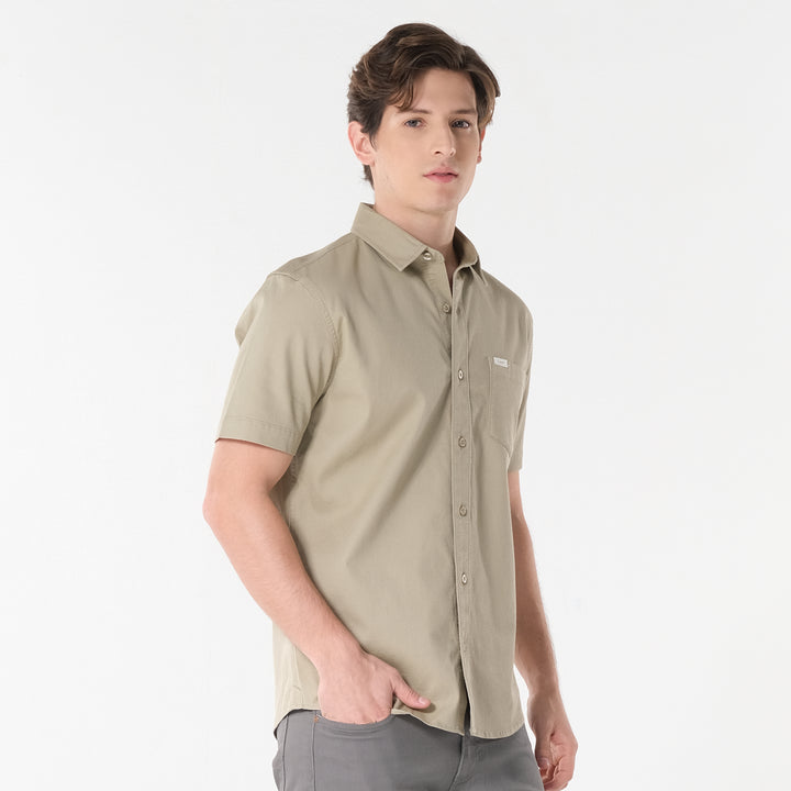 Lee Mens Button Down Woven Polo