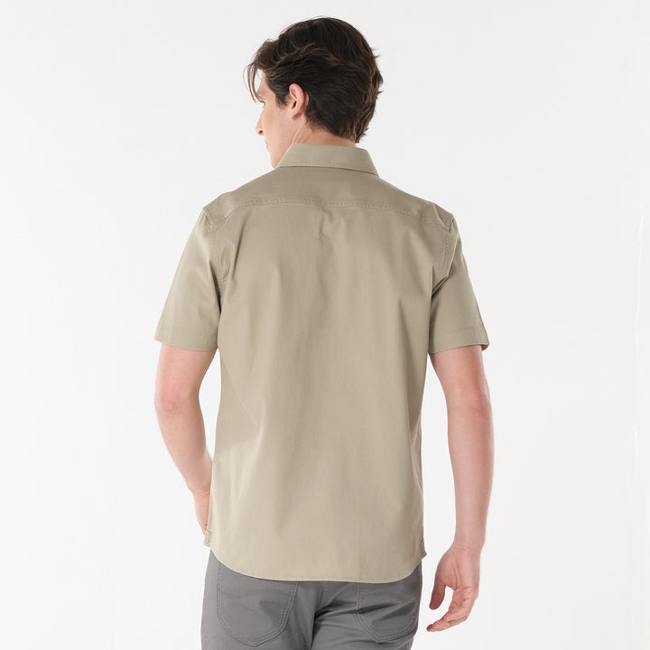 Lee Mens Button Down Woven Polo