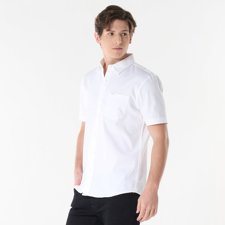Lee Mens Button Down Woven Polo