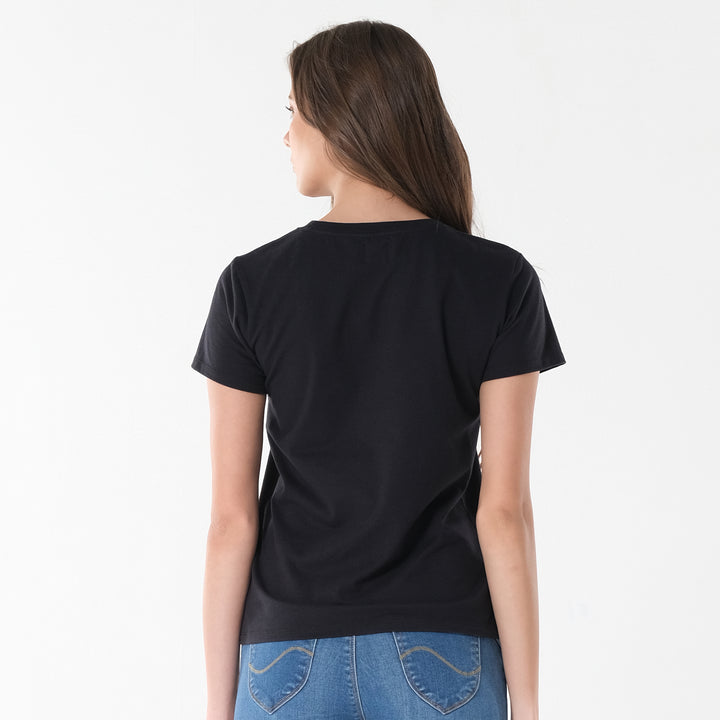 LEE LADIES CUT & SEW ROUND NECK BASIC TEE