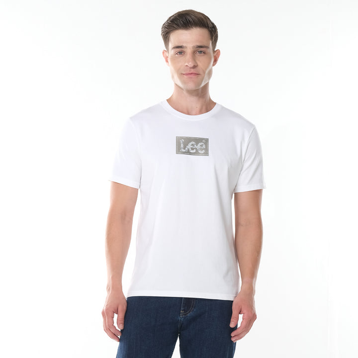 LEE MENS ROUNDNECK LOGO TEE