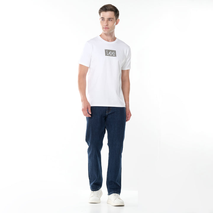 LEE MENS ROUNDNECK LOGO TEE