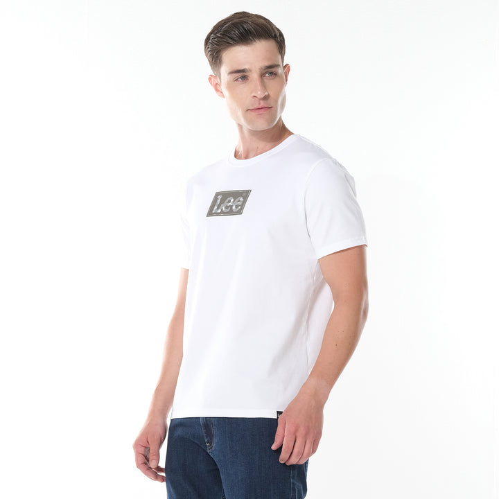 LEE MENS ROUNDNECK LOGO TEE