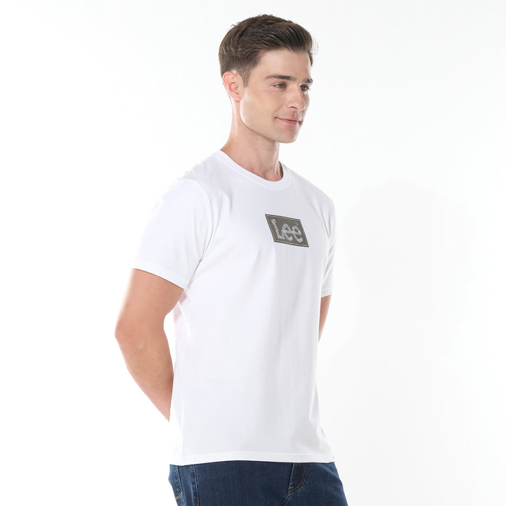 LEE MENS ROUNDNECK LOGO TEE
