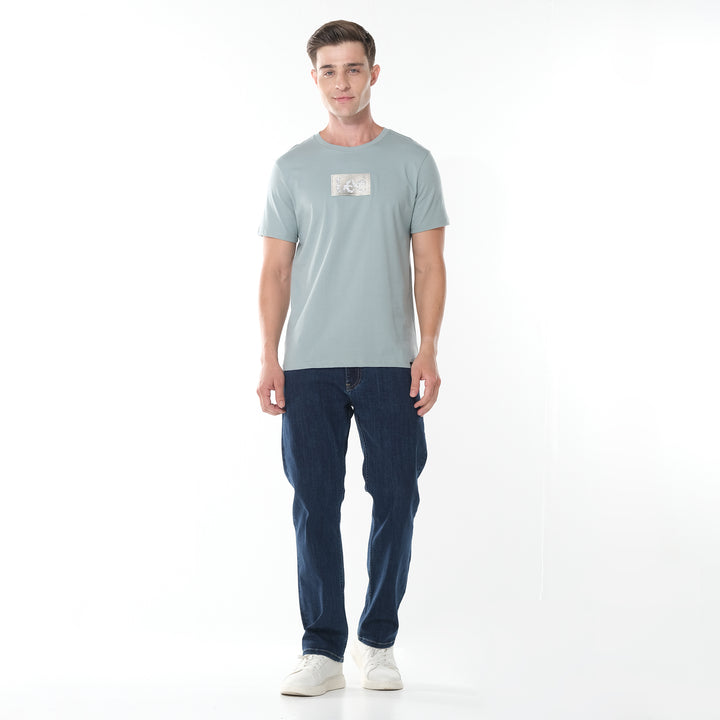 LEE MENS ROUNDNECK LOGO TEE