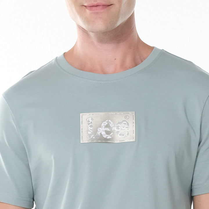 LEE MENS ROUNDNECK LOGO TEE
