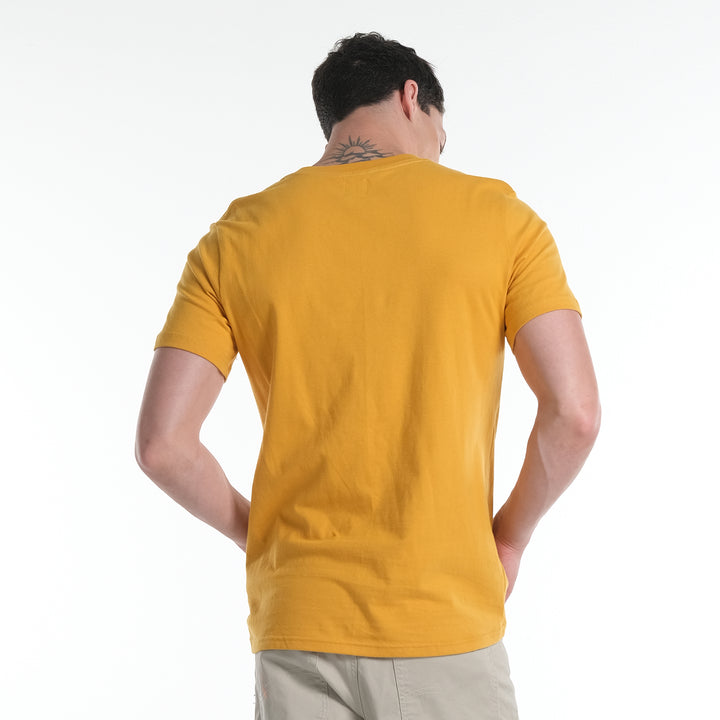 LEE MENS ROUND NECK WITH SMALL BASIC LOGO TEE