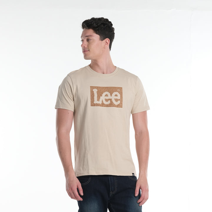LEE MENS REGULAR FIT GRAPHIC LOGO TEE