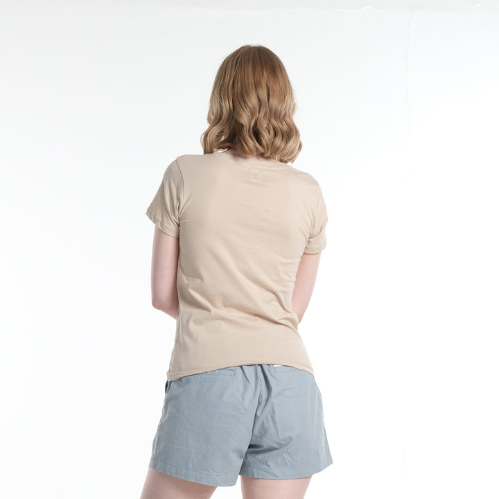 LEE LADIES RELAXED FIT LEE LOGO SCRIPT ROUNDNECK TEE