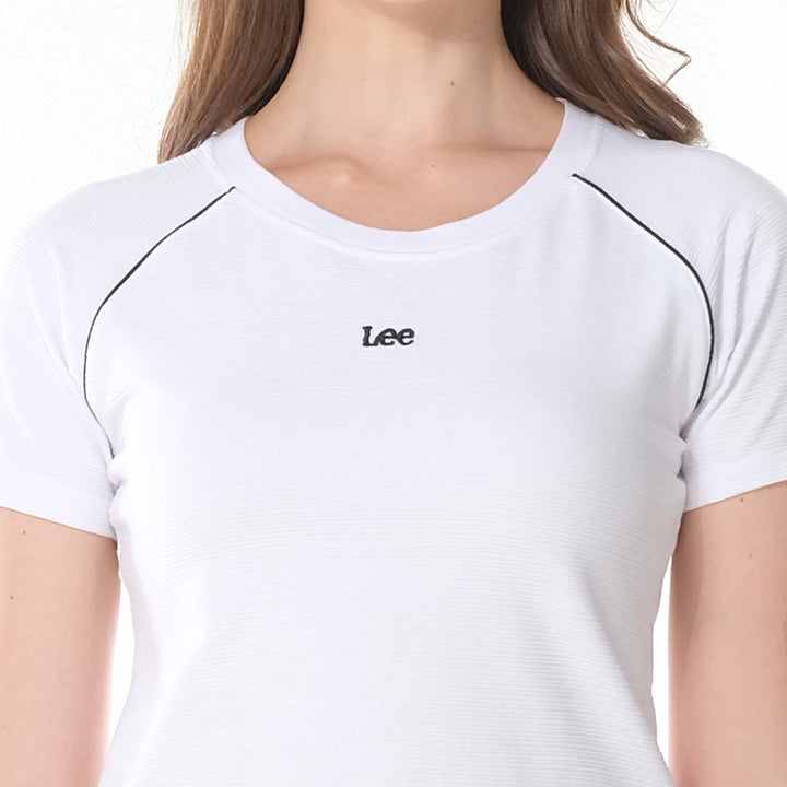 Lee Ladies Raglan Top with Embriodered Logo