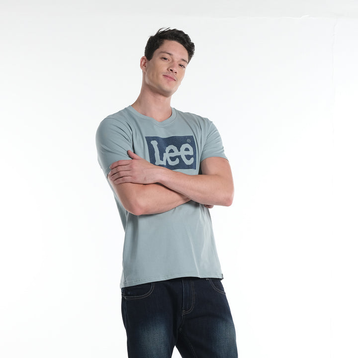 LEE MENS REGULAR FIT GRAPHIC LOGO TEE