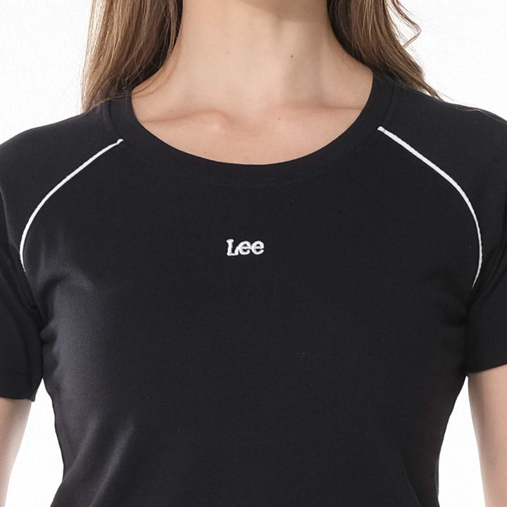 Lee Ladies Raglan Top with Embriodered Logo