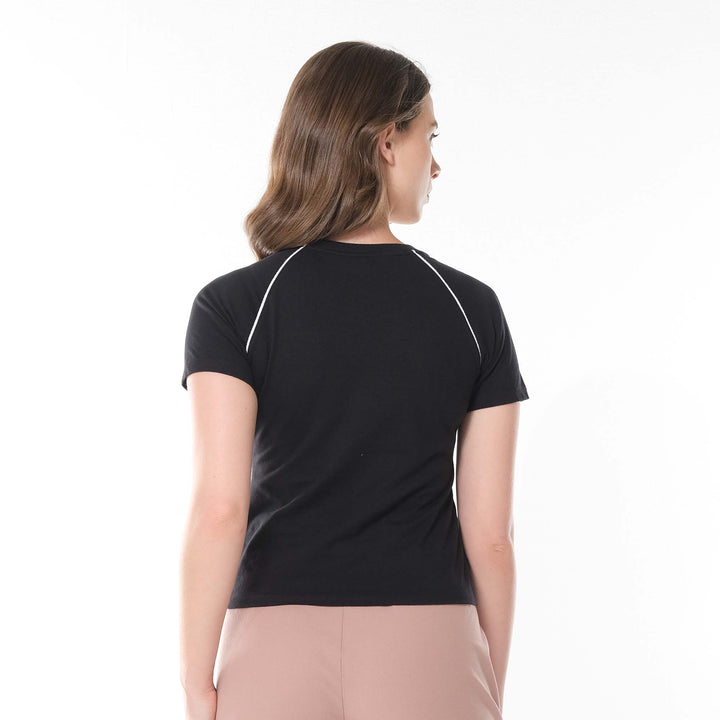 Lee Ladies Raglan Top with Embriodered Logo