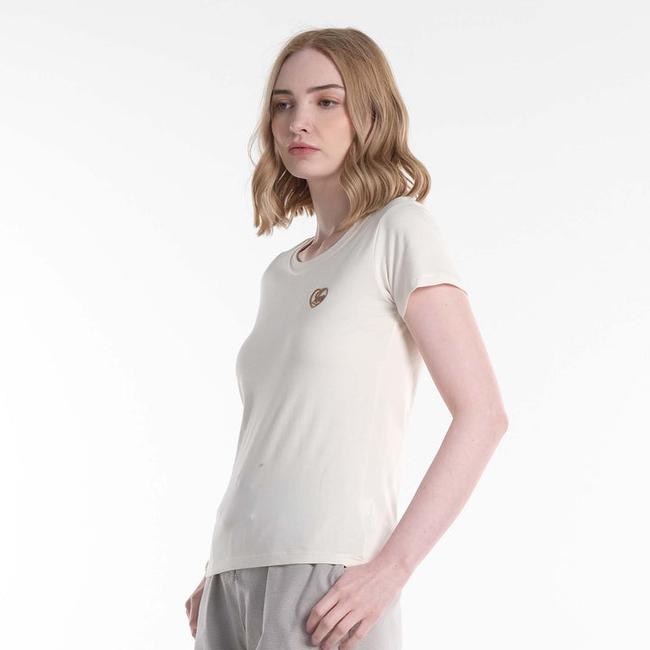 LEE LADIES BASIC LOGO TEE
