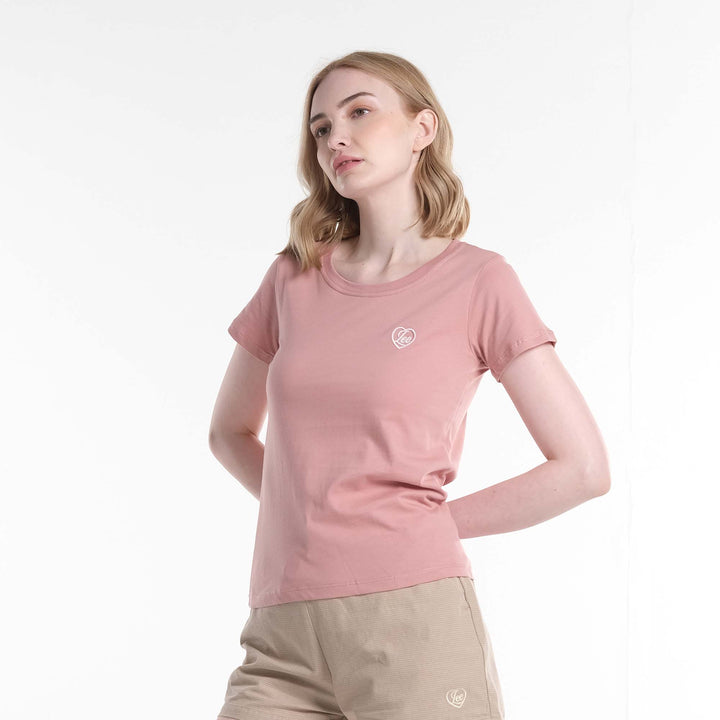 LEE LADIES BASIC LOGO TEE