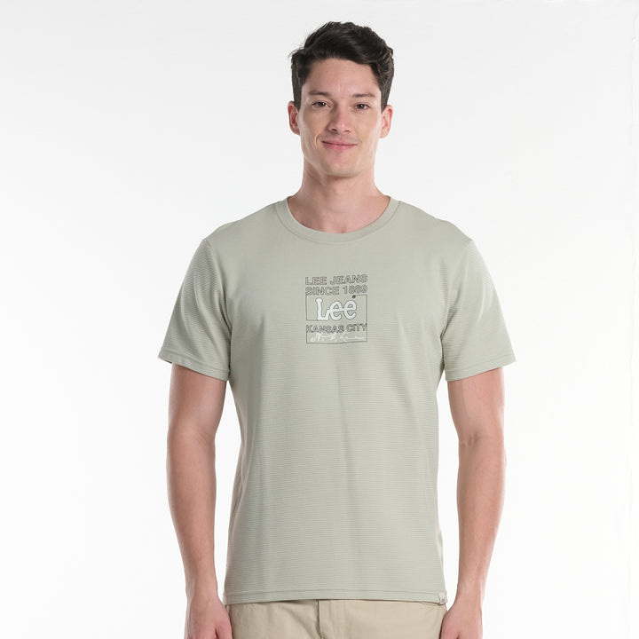 LEE MENS ROUNDNECK GRAPHIC LOGO TEE