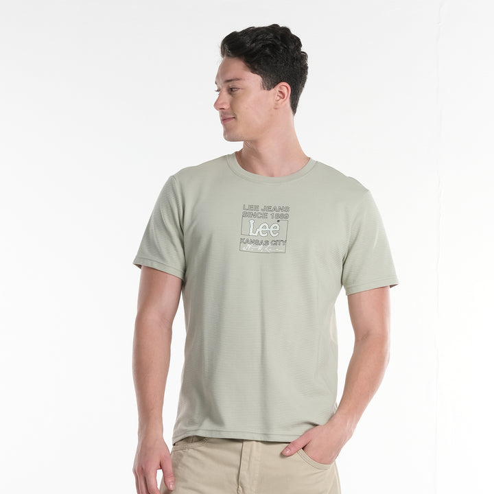 LEE MENS ROUNDNECK GRAPHIC LOGO TEE