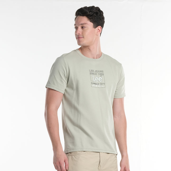 LEE MENS ROUNDNECK GRAPHIC LOGO TEE