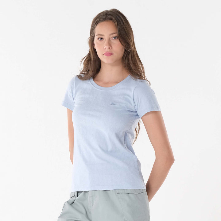 LEE LADIES ROUND NECK WITH SMALL LOGO TEE