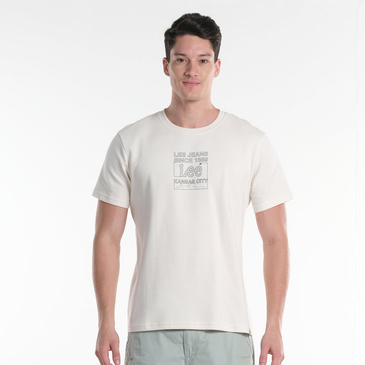 LEE MENS ROUNDNECK GRAPHIC LOGO TEE