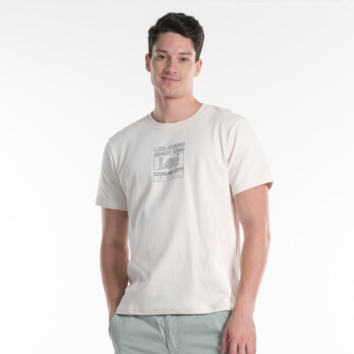 LEE MENS ROUNDNECK GRAPHIC LOGO TEE
