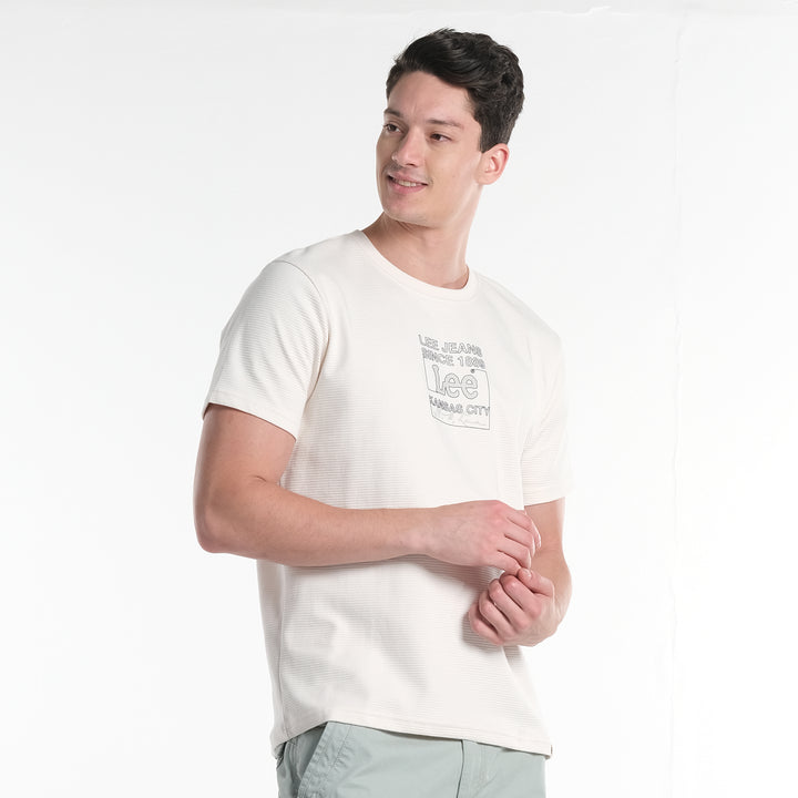 LEE MENS ROUNDNECK GRAPHIC LOGO TEE