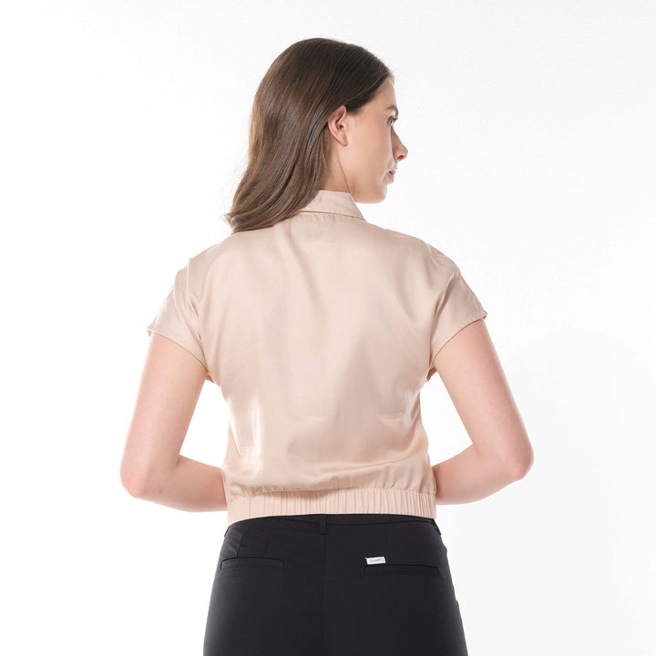 LEE LADIES CROPPED POLO