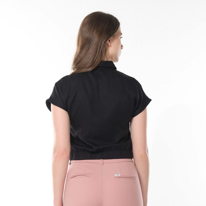 LEE LADIES CROPPED POLO
