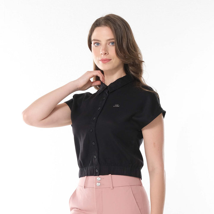 LEE LADIES CROPPED POLO