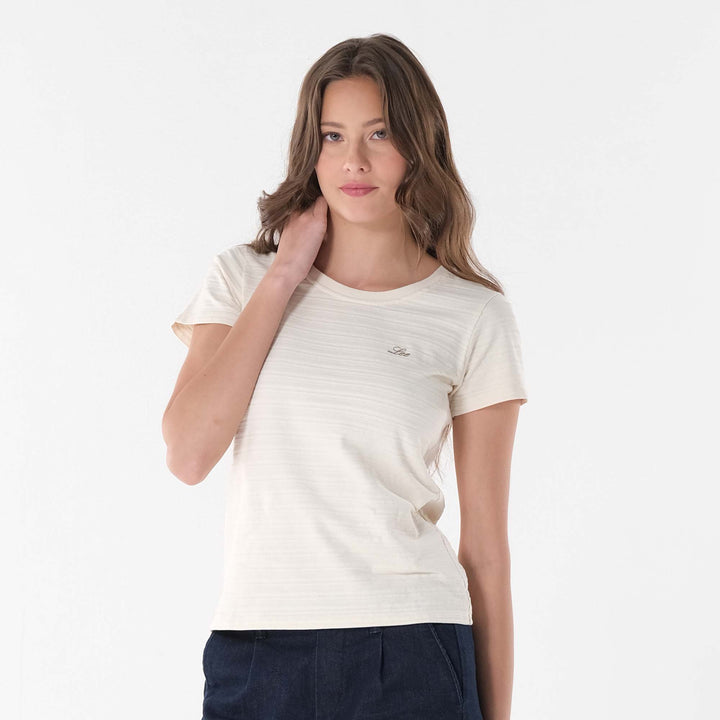 Lee Ladies Embroidered Logo Tee