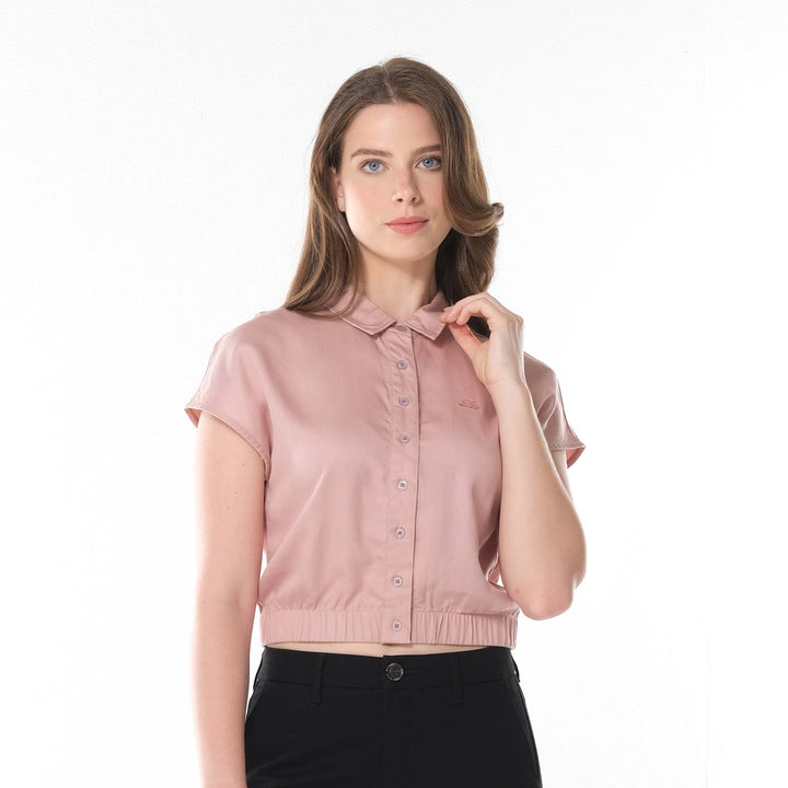 LEE LADIES CROPPED POLO