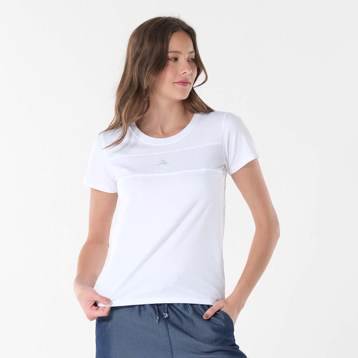 LEE LADIES CUT & SEW ROUND NECK BASIC TEE