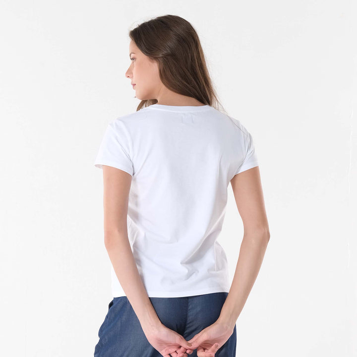 LEE LADIES CUT & SEW ROUND NECK BASIC TEE