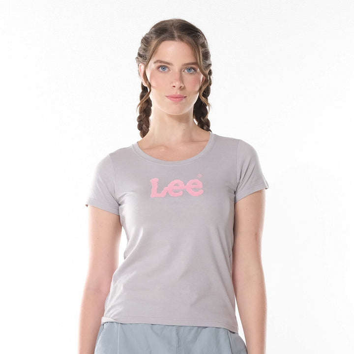 LEE LADIES ROUNDNECK LOGO TEE