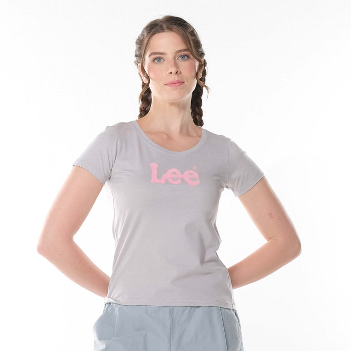 LEE LADIES ROUNDNECK LOGO TEE