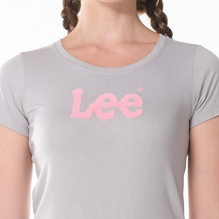 LEE LADIES ROUNDNECK LOGO TEE
