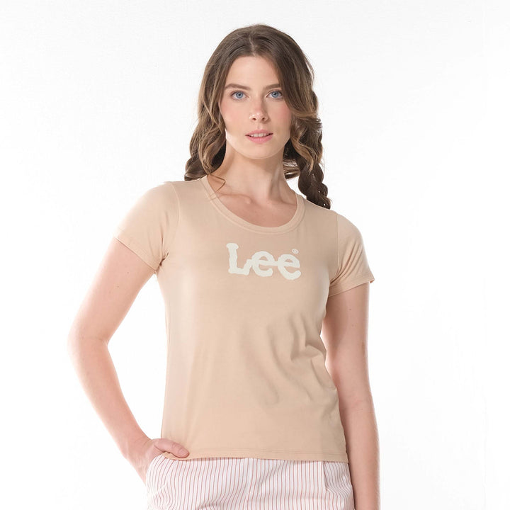 LEE LADIES ROUNDNECK LOGO TEE