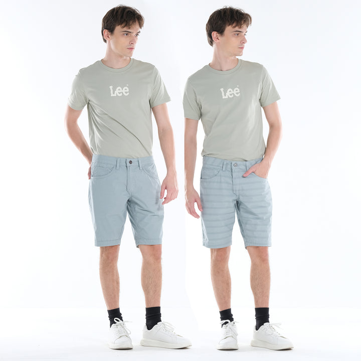 LEE MENS REVERSIBLE COLORED SHORTS; 10" INSEAM