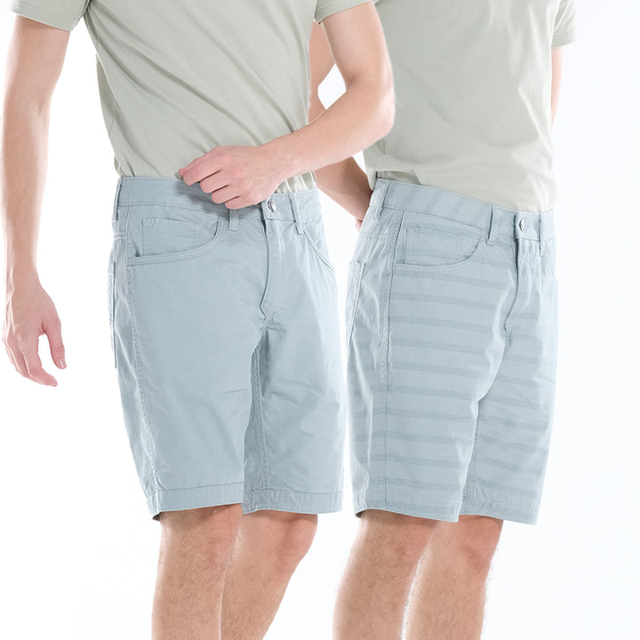 LEE MENS REVERSIBLE COLORED SHORTS; 10" INSEAM