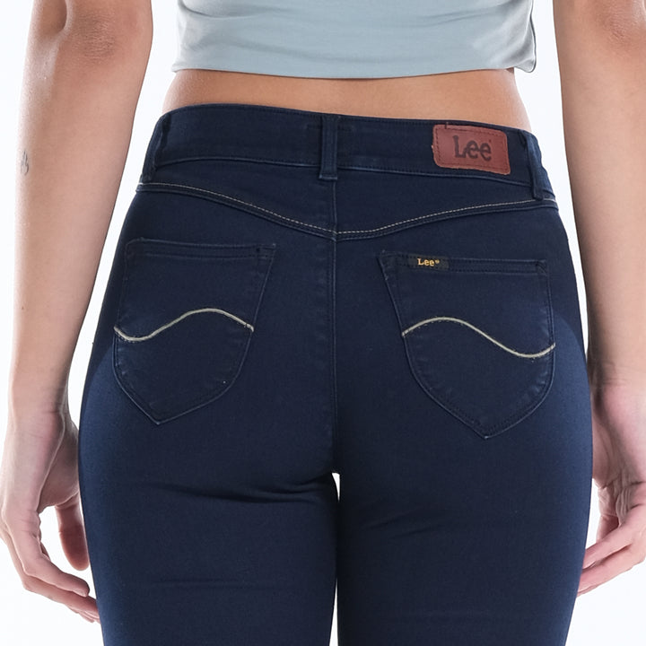 LEE LADIES SKYLER DENIM PANTS; 25" INSEAM