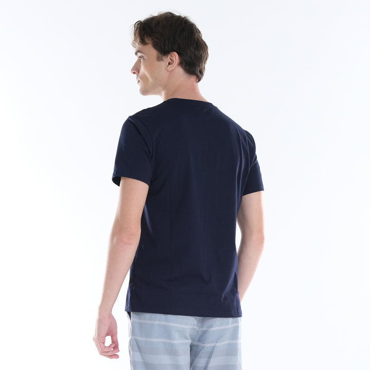 LEE MENS ROUNDNECK 101+ EMBROIDERED LOGO TEE