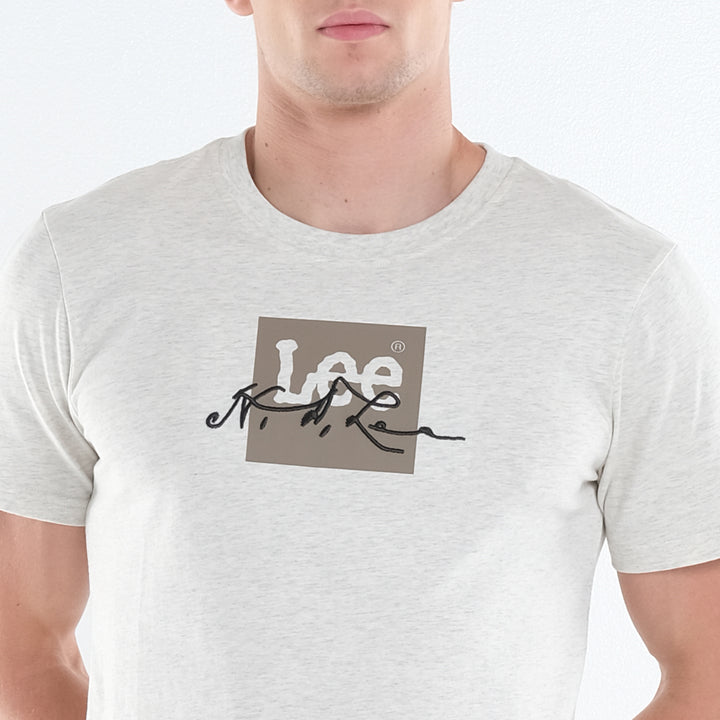 MENS' ROUNDNECK SCRIPT LOGO TEE