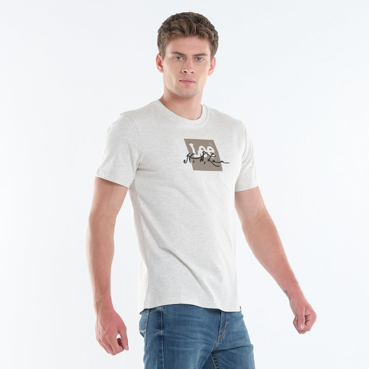 MENS' ROUNDNECK SCRIPT LOGO TEE