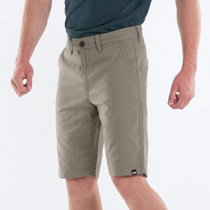 LEE MENS CHINO SHORTS IN LT. FATIGUE