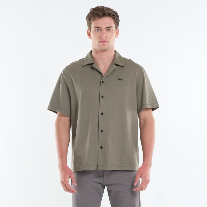 MENS' BUTTON DOWN KNITTED POLO