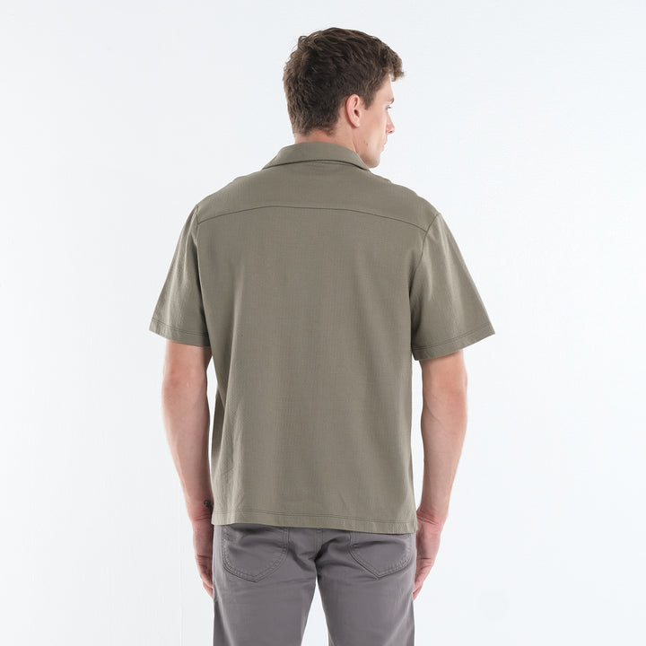 MENS' BUTTON DOWN KNITTED POLO